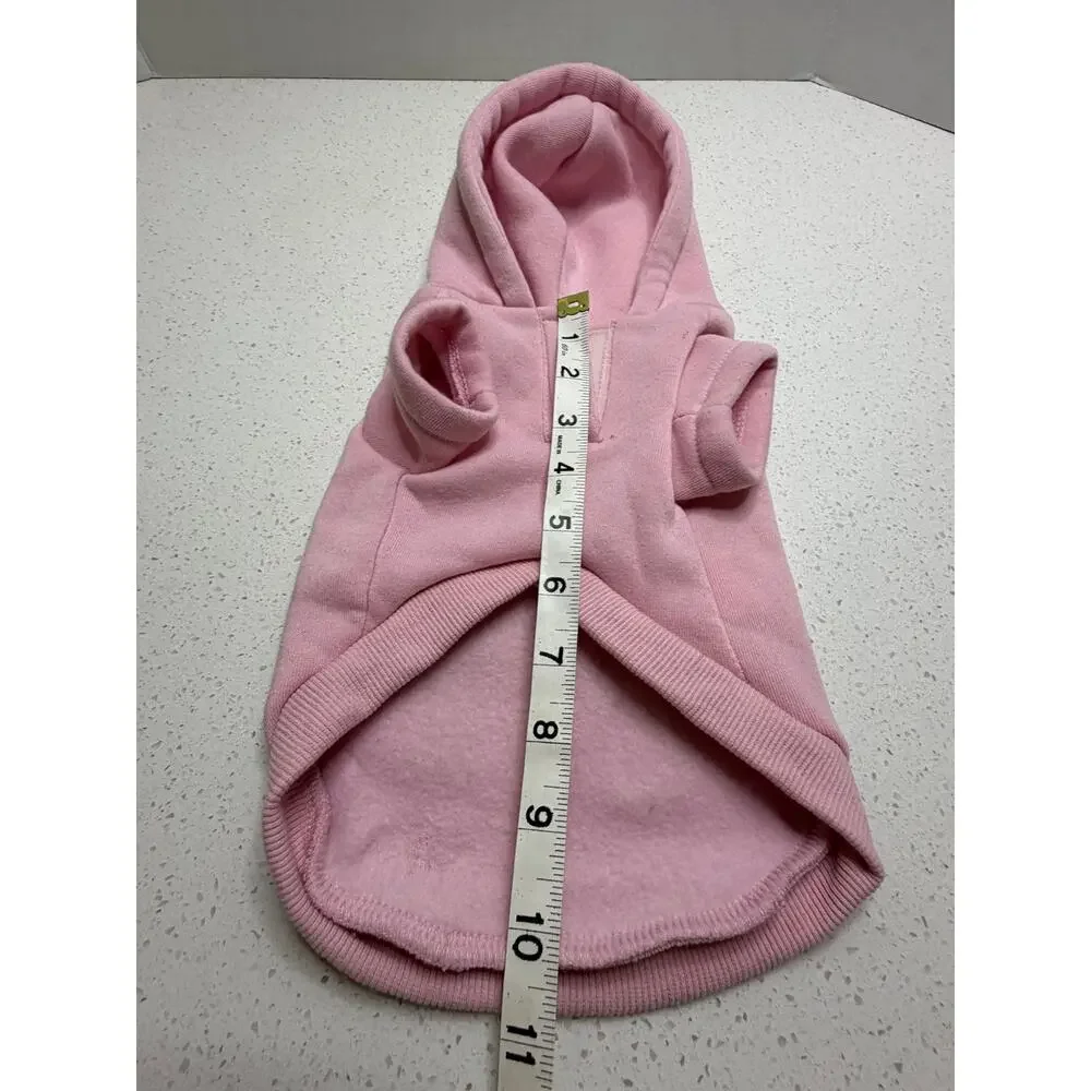 Beautiful Light pink Pets hoodie Size XS